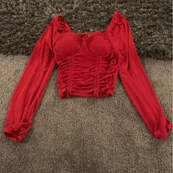 Red Dressy Shirt