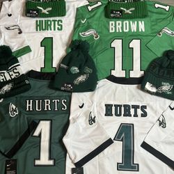 Eagles Jerseys Beanies Snapbacks Fitted Caps