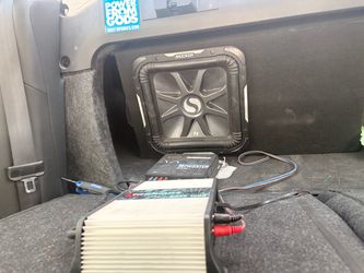 L7 12in , 1200 taramps bass amp , epicenter