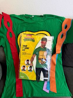 TMNT T-Shirt Kit Adult Large Costume