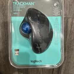 Logitech M570 Wireless Trackball Ergonomic Mouth Brand New