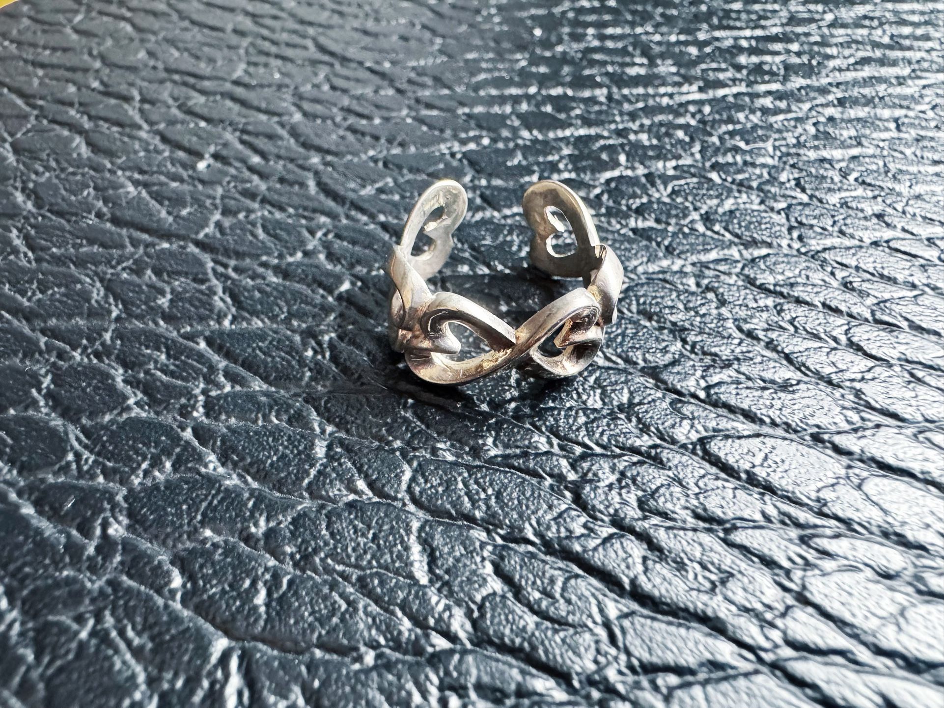 Tiffany & Co. Loving Heart Double Infinity Ring