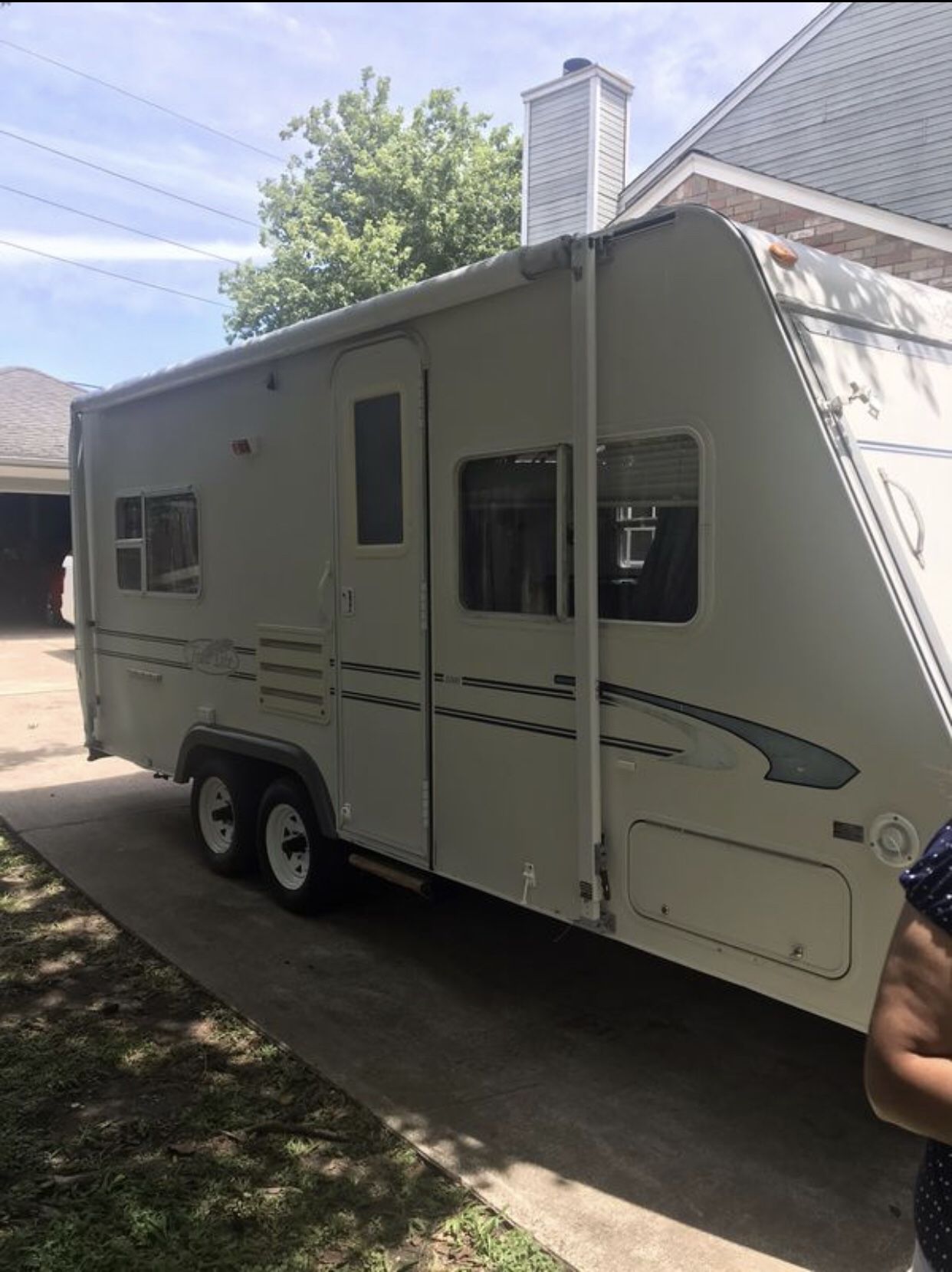 Rv travel trailer camper