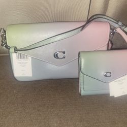 Coach Purse & Matching Wallet