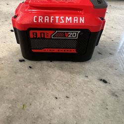 Craftsman 20v  Battery 9ah