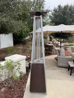 FREE - 2 outdoor heat lamps