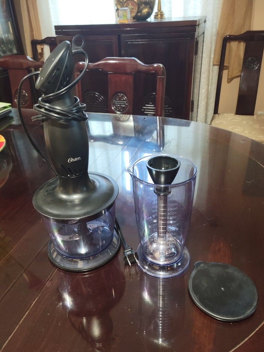 Oster Hand Blender w/ Immersion Blender + Chopper