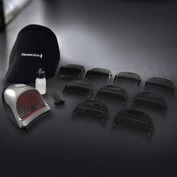 Remington Shortcut Pro Self‑Haircut Trimmer Kit – 14‑Piece Set
