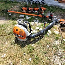 Landscaping tools and trailer For sale 