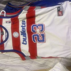 Michael Jordan Bullets Jersey 23