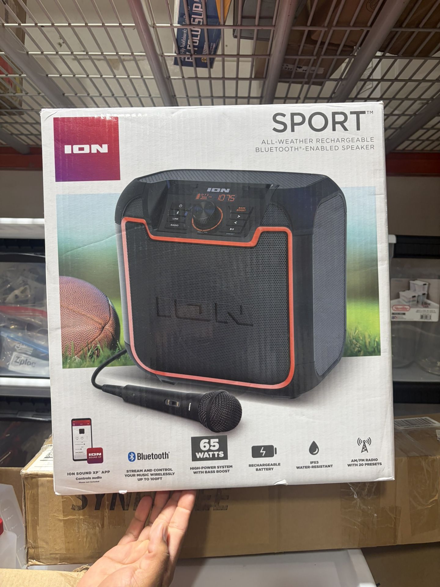Audio Sport Mk3 - High-Power All-Weather Rechargeable Bluetooth and NFC Enabled Speaker