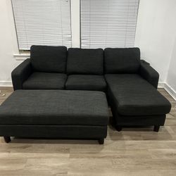 Charcoal Couch