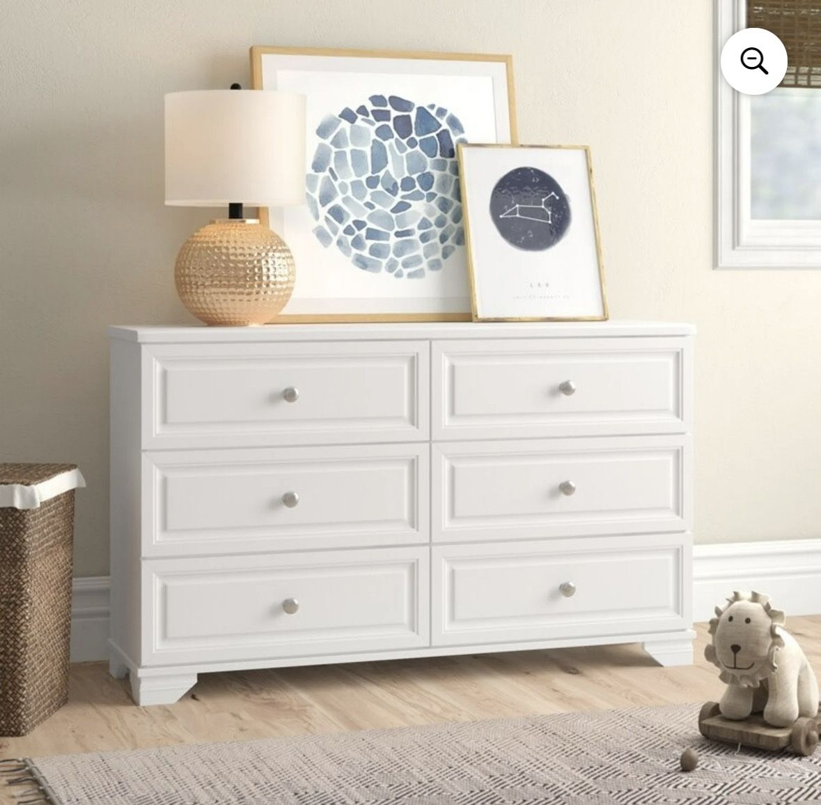 6-Drawer Double Dresser