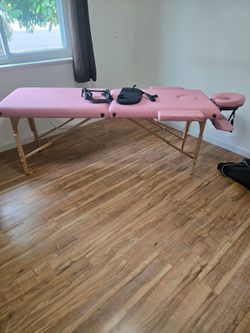 Massage table