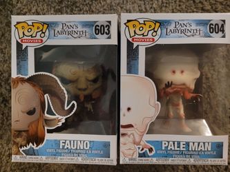 Pan's Labyrinth Funko Pop, Complete set of Pale Man & Fauno