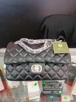 BELLANOVI  , leather  hand bag