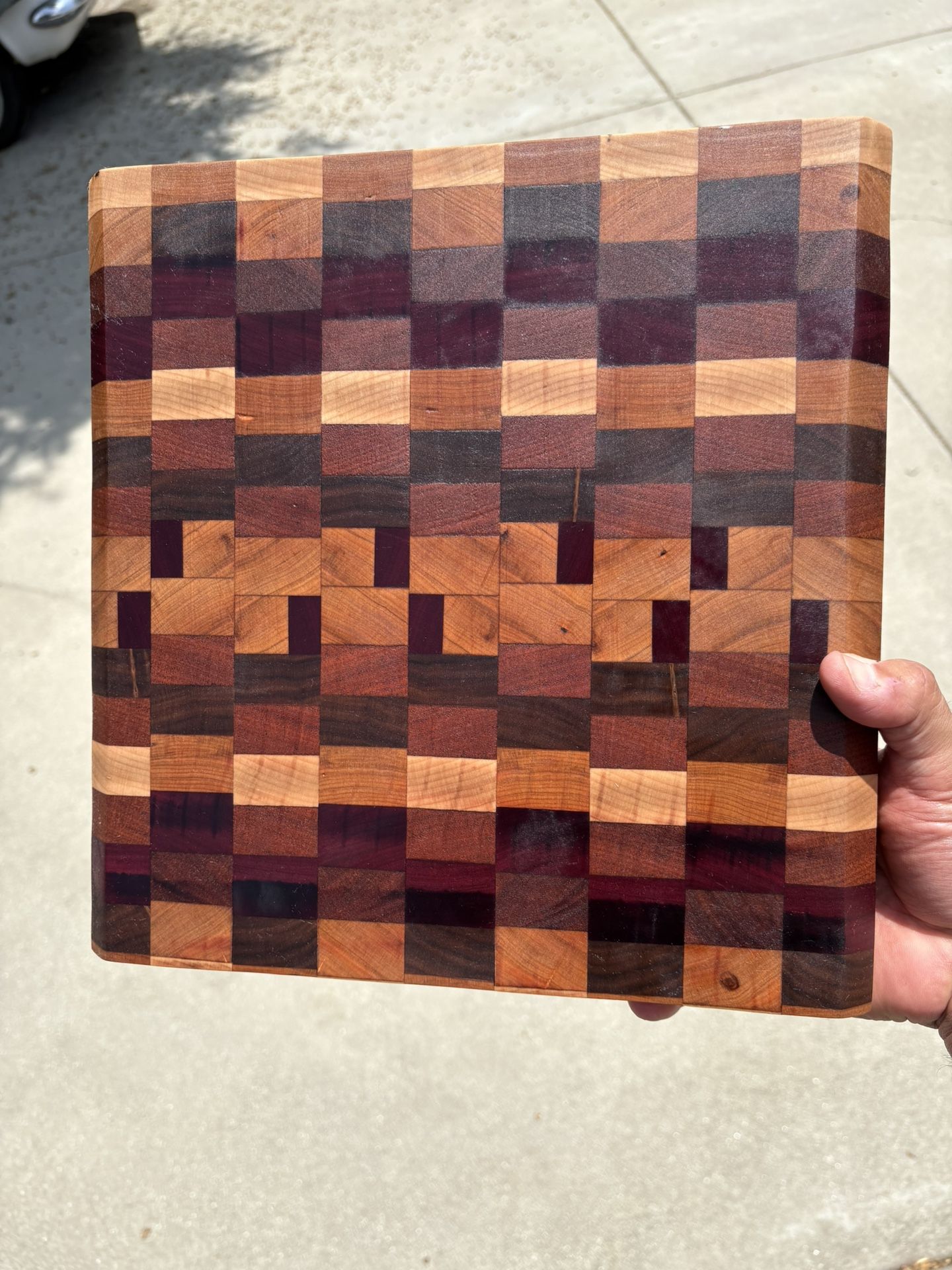 Handmade End Grain Cutting Board