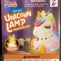 Klever Kits Unicorn Lamp Painting Kit