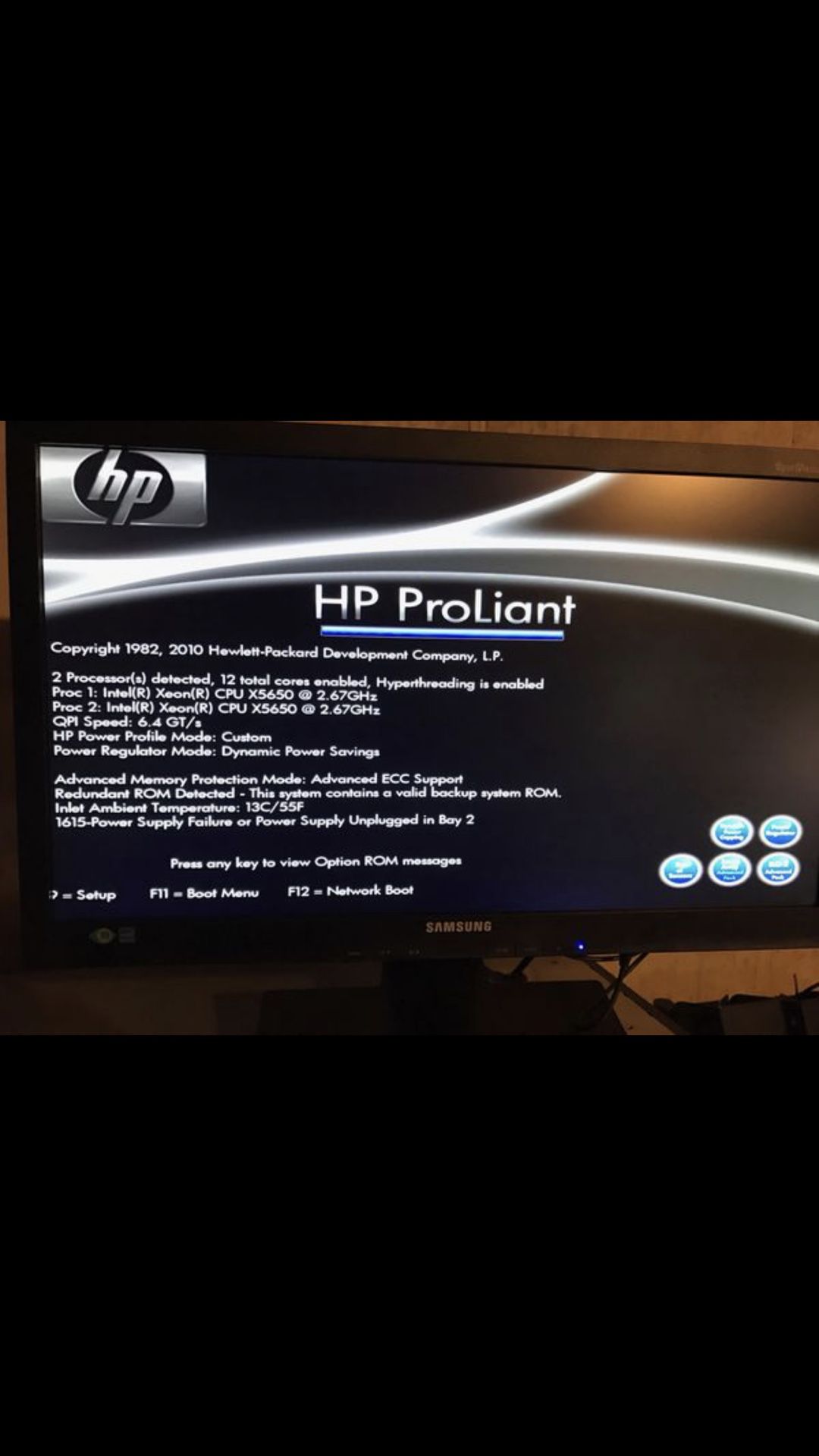HP DL380 G7 - Server