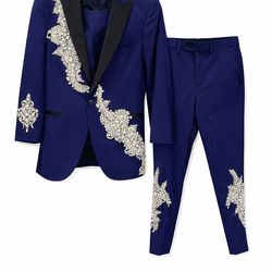 Men’s XS Royal Blue Custom Tux