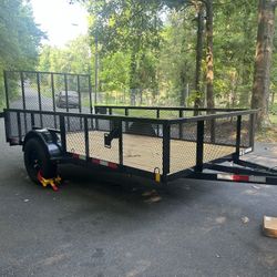 2025 6x12 Brand New Never Used Trailer