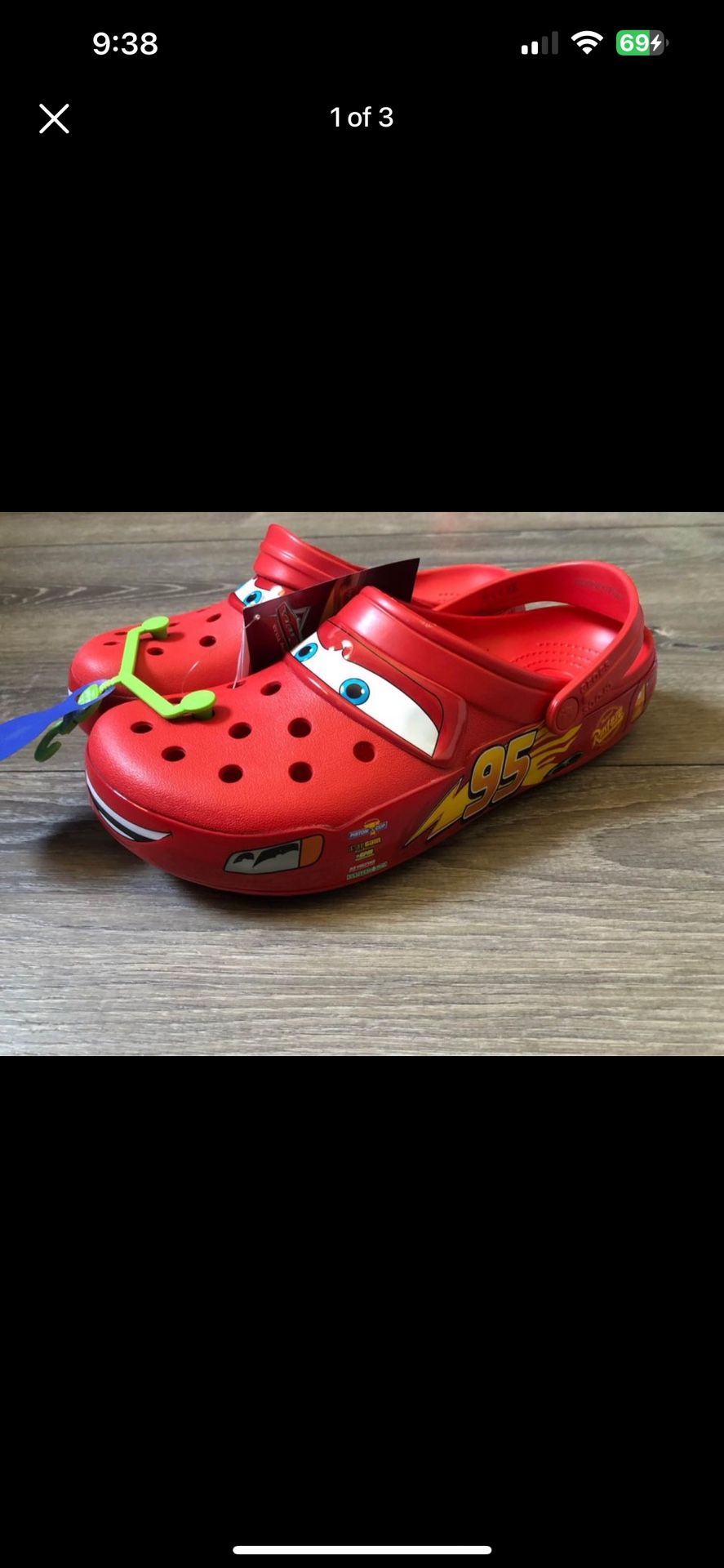 Lightning McQueen Crocs