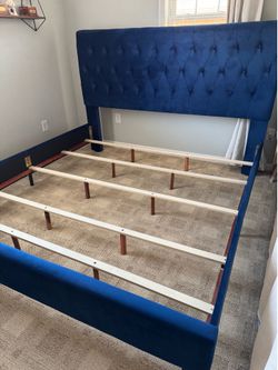 King size bed frame