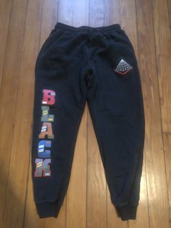Pyramid Black Sweatpants