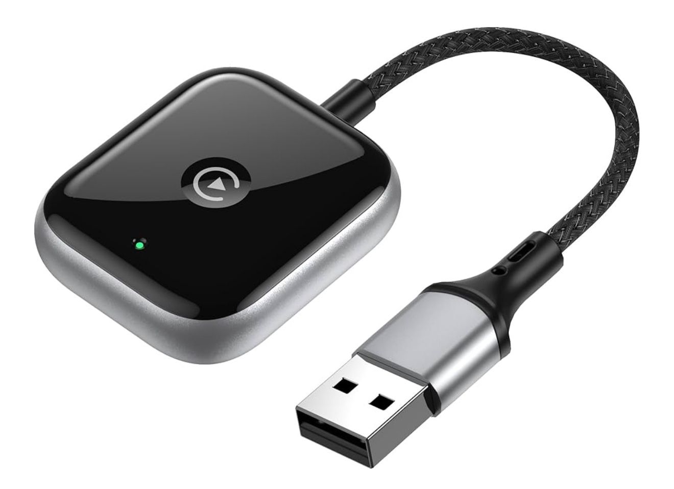 Wireless CarPlay Adapter for Apple CarPlay, Easy to Upgrade Wired CarPlay to Wireless, Instant Connectivity, Super Mini Car Play Dongle for iPhone Fit