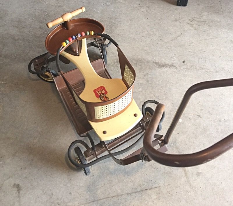 Antique Firestone Pal walker 1940's