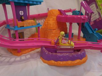 Polly Roller Coaster playset Waterpark + and for Sale in Lake Elsinore, CA - OfferUp