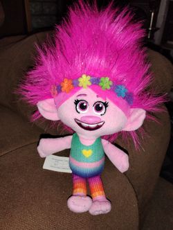 Queen Poppy From DreamWorks Trolls! Excellent Shape! r