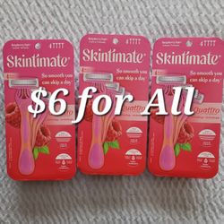 Schick Skintimate Disposable Razors 