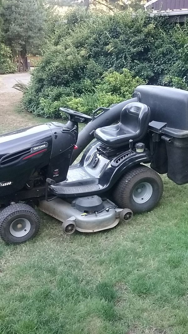 Craftsman Ys4500 Riding Mower 24 Hp 48 Deck For Sale In Vancouver Wa Offerup