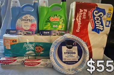 Household Essentials Bundle – Cleaning & Paper Goods