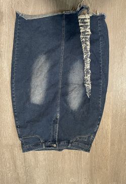 Jean Skirt 