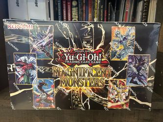 Yugioh Magnificent Monsters Display Box (10 mini-boxes) Sealed 1st Ed