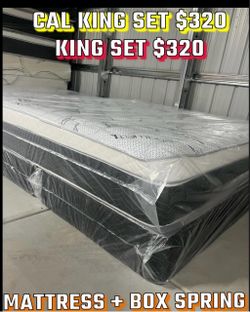 California king / eastern king pillow top mattress