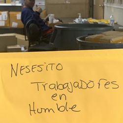 Nesesito Trabajador O Trabajadora 