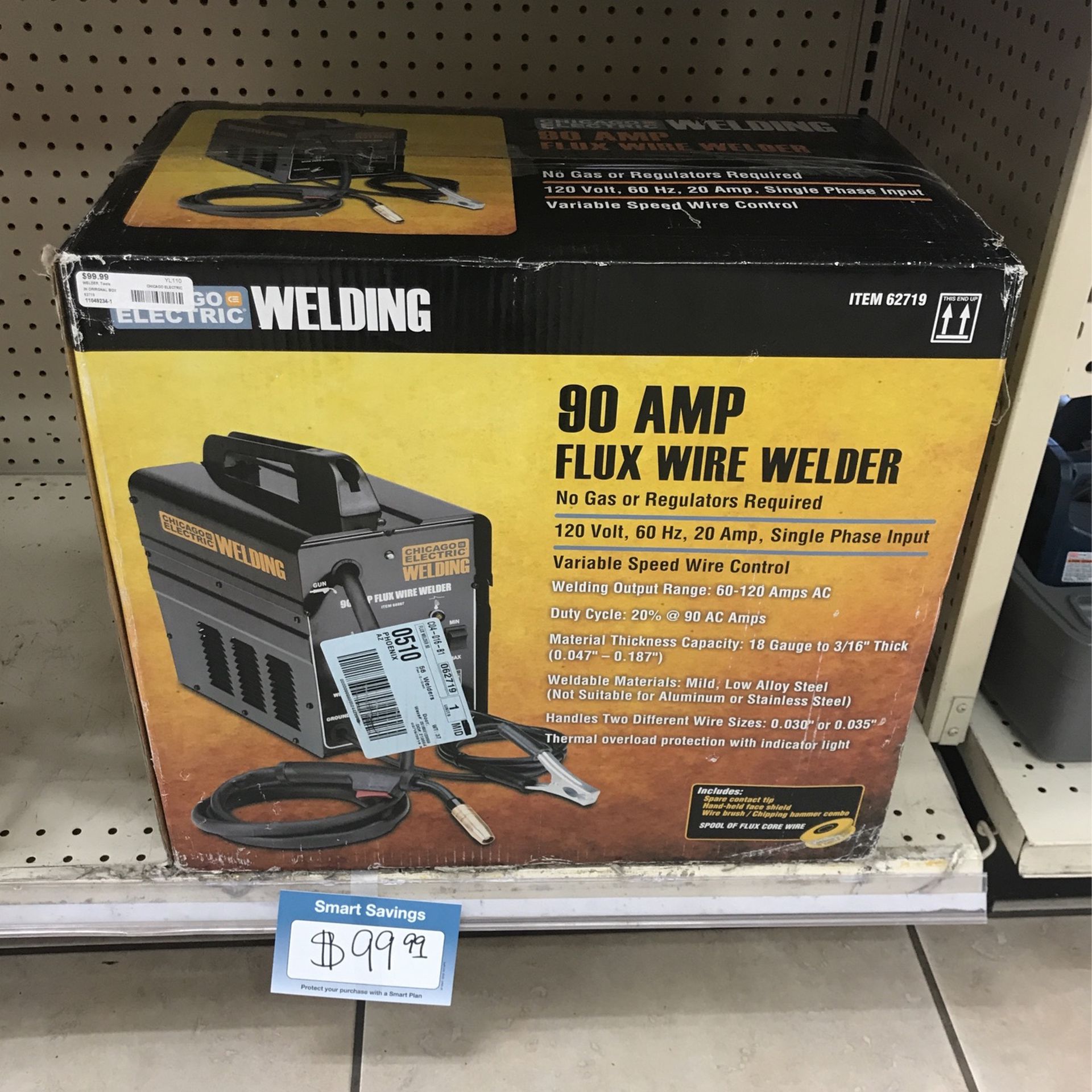 90 AMP FLUX 🔥 WIRE WELDER $99.99
