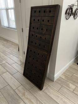 Stand Alone Wine bottle Rack (holds 40 Bottles)
