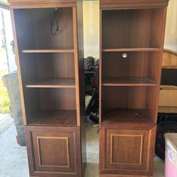 Book Shelves /Cabinet (Top shelf Lighting) $200 OBO 