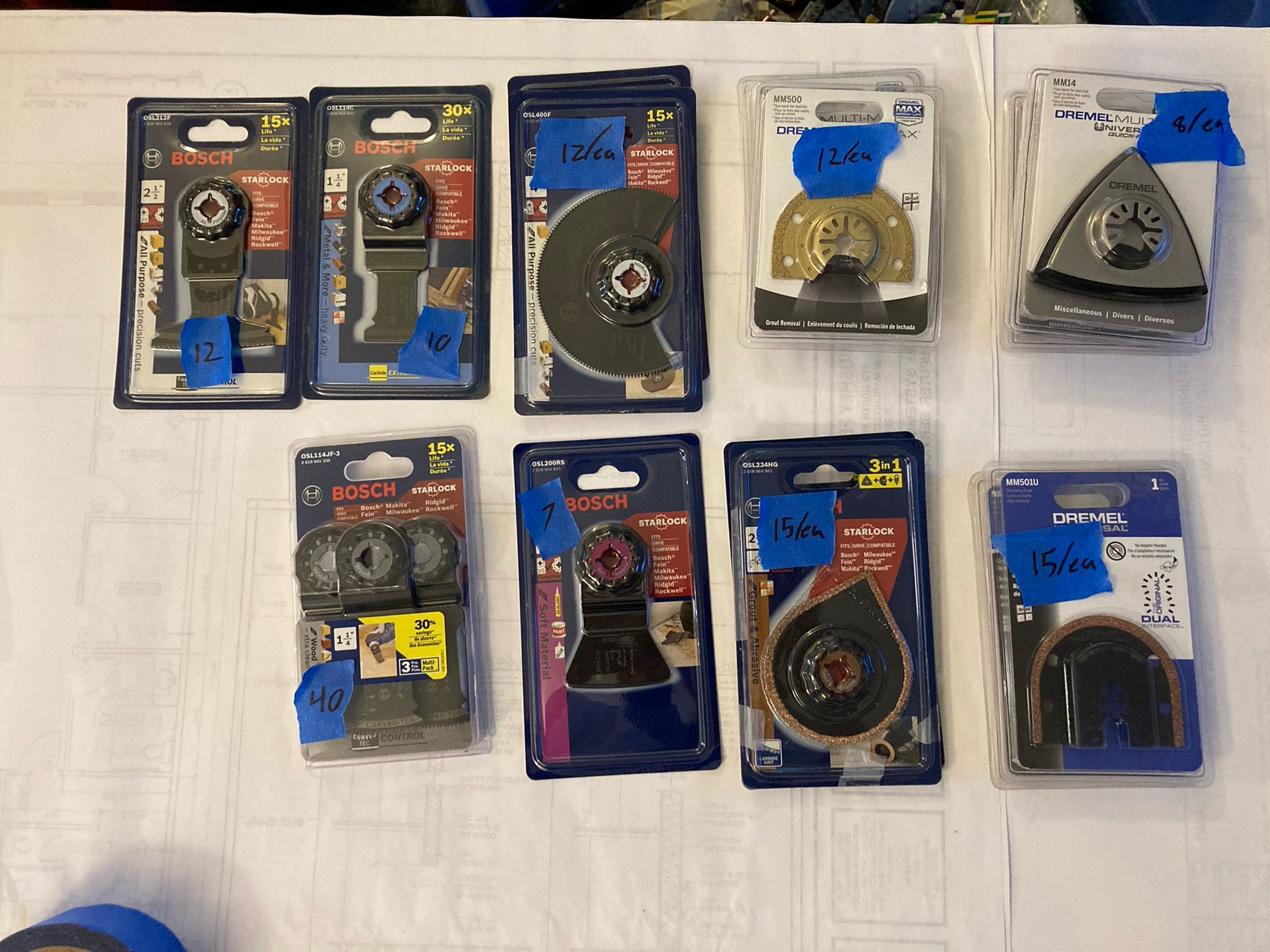Oscillating Tool Bits