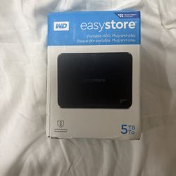 5TB Portable Hard Drive 