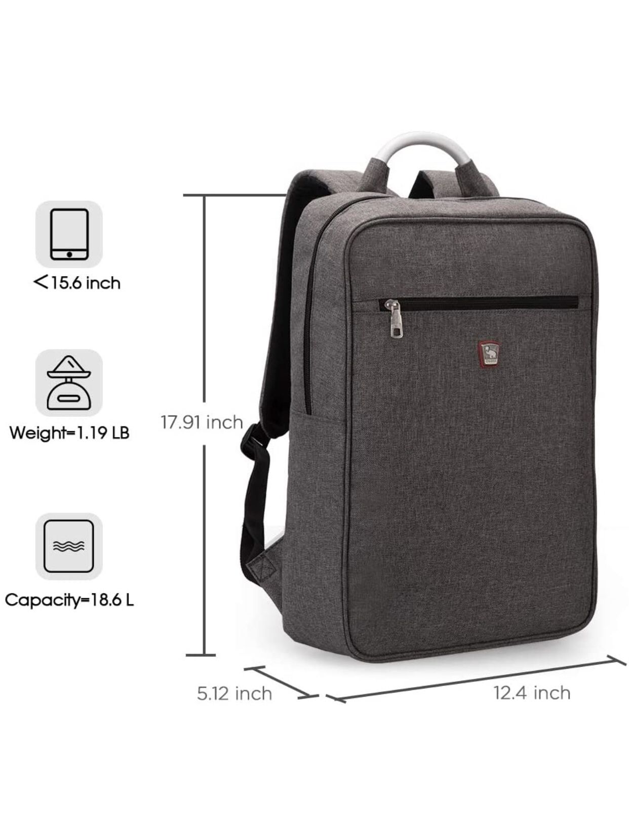 Laptop Backpack 15.6 Inch for Men Business 14 Inch Bagpack 