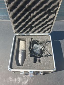 AKG's P220 large-diaphragm condenser microphone