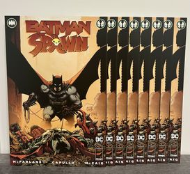 Batman Spawn #1 Capullo Cover A  First Print DC VF+ Lot Of 8