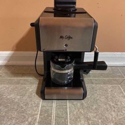 Mr. coffee steam Espresso and cappuccino machine