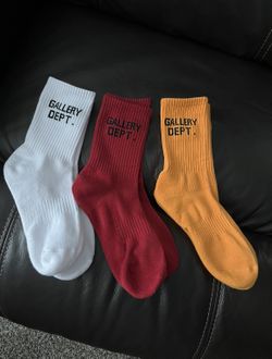 Orange Gallery Dept Socks 