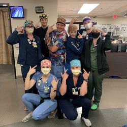 Scrub caps, chef cap, chemo cap, with ponytail pocket and without